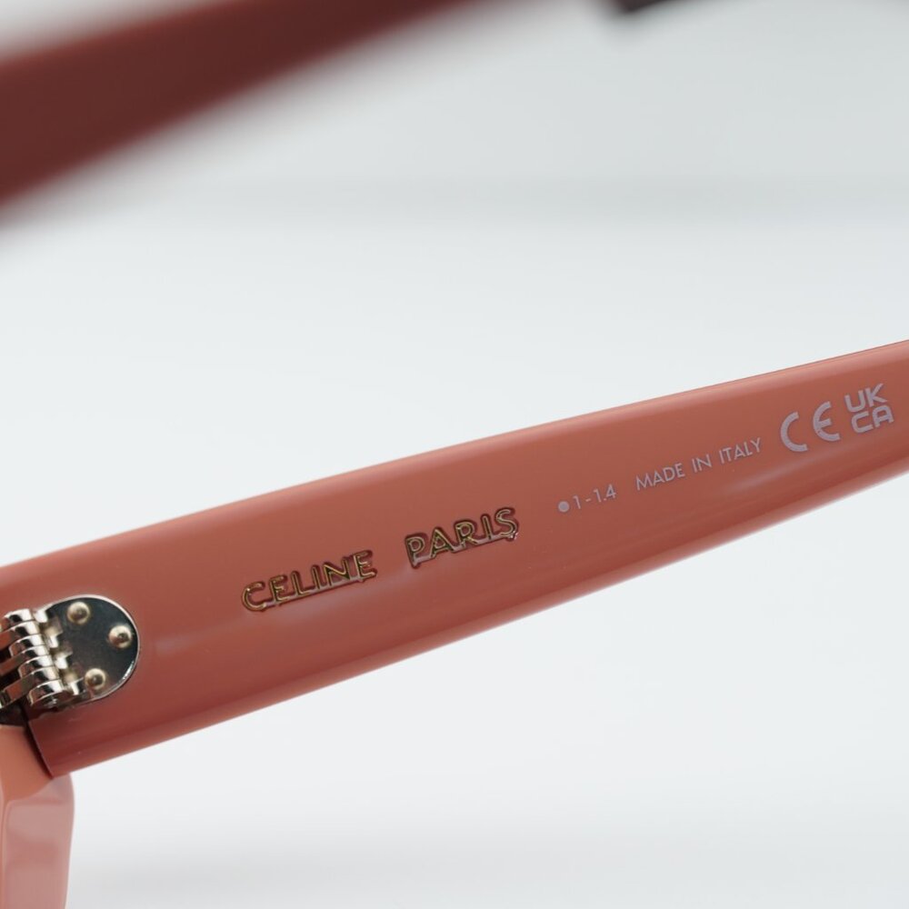 Celine CL40286F 72A Cat Eye Sunglasses - Pink/Smoke - Picture 9 of 10